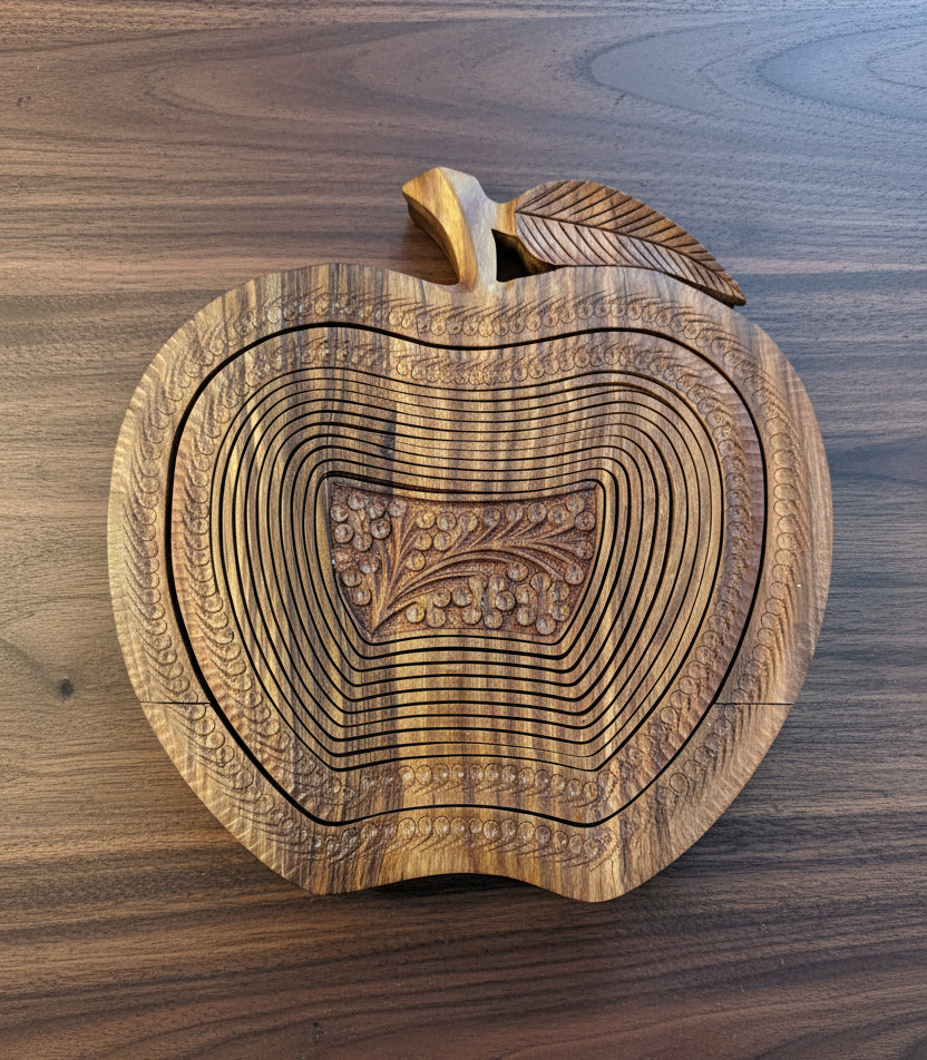 12" apple shape