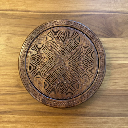 12"Four Hearts divided
