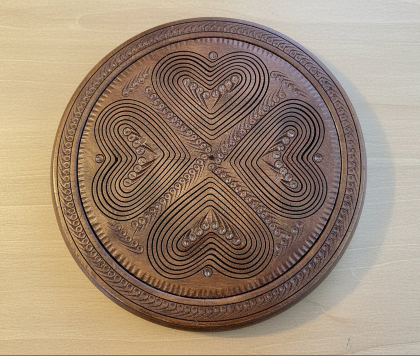 12"Four Hearts divided