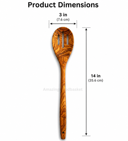 long slotted spoon