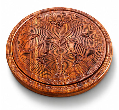 18" Divided Basket, Angel Shape