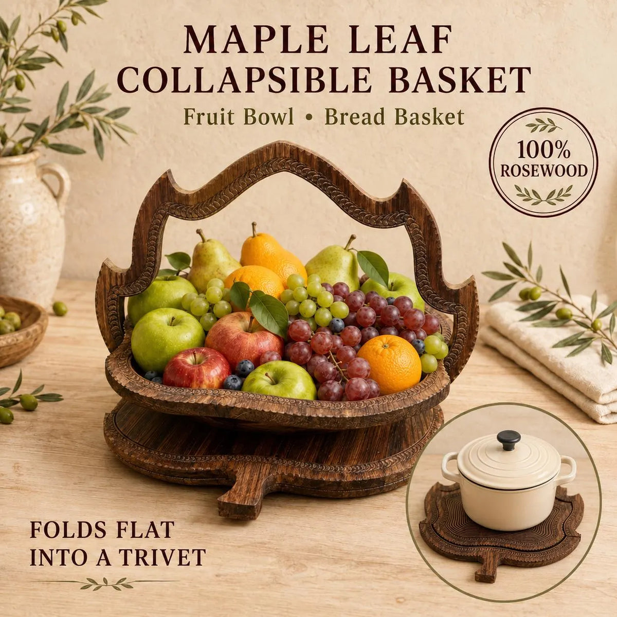 14" Leaf Shape